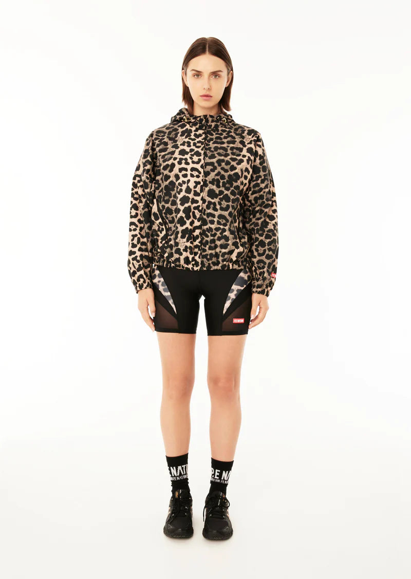 Downforce Jacket - Leopard Print