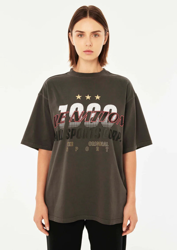 Touring Oversized Tee - Dark Shadow