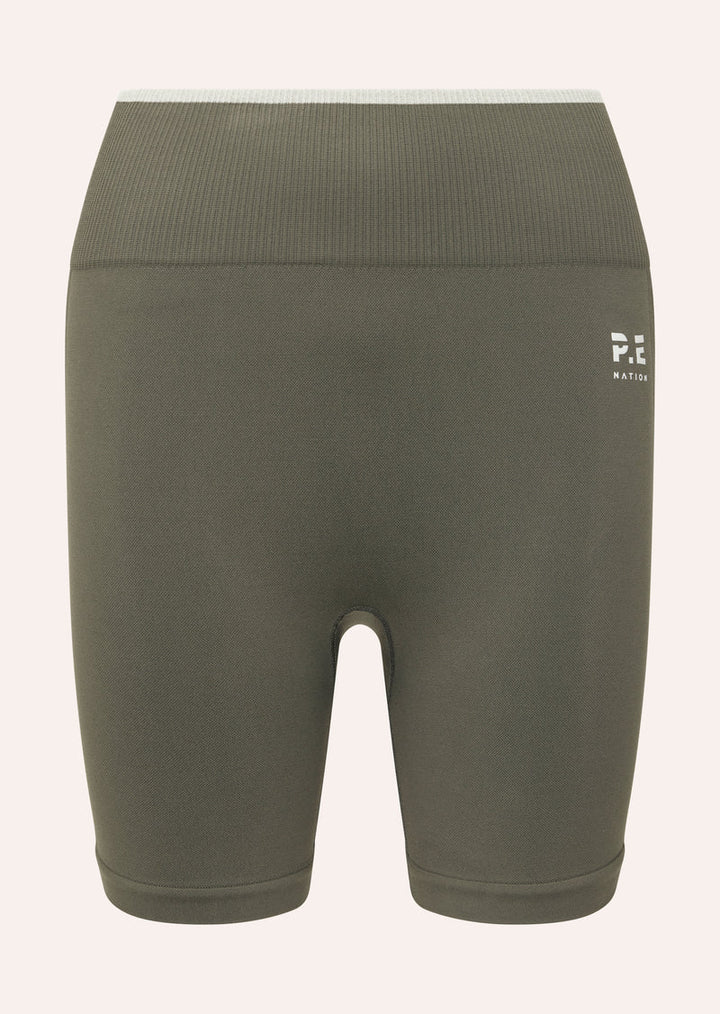 Restore Seamless 5 Bike Short - Khaki