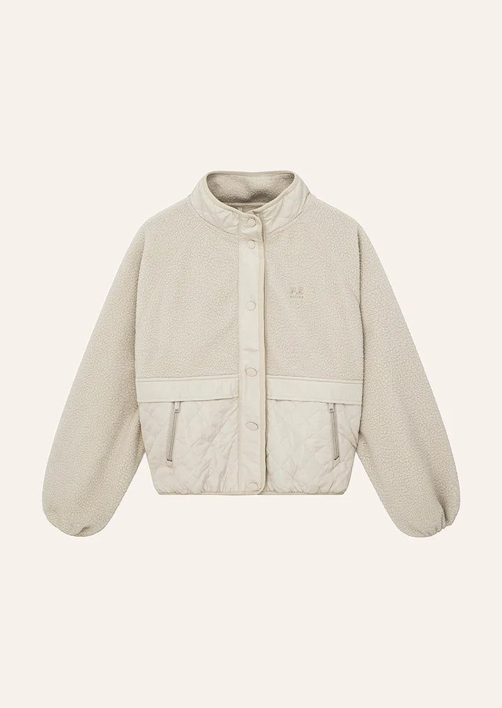 Technique Quilt Jacket - Cloud