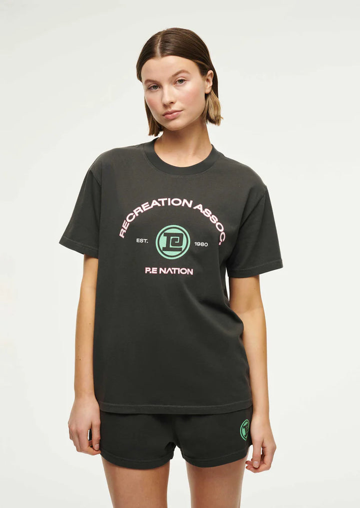 Crescent Tee - Asphalt
