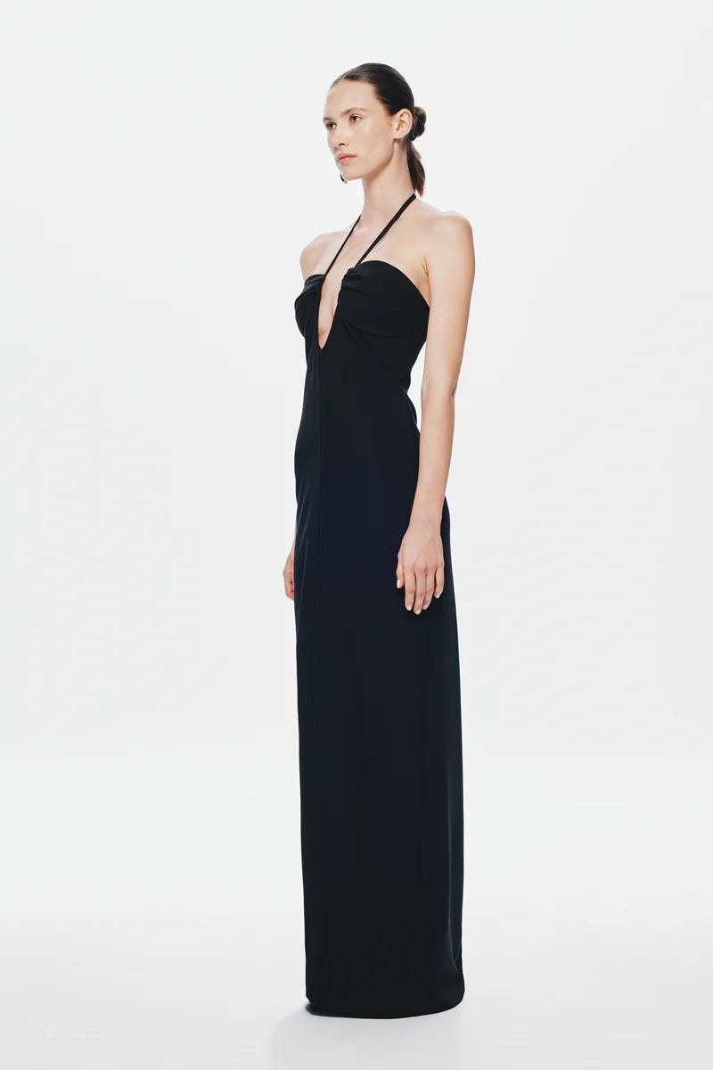 The Aspen Suiting Dress - Black