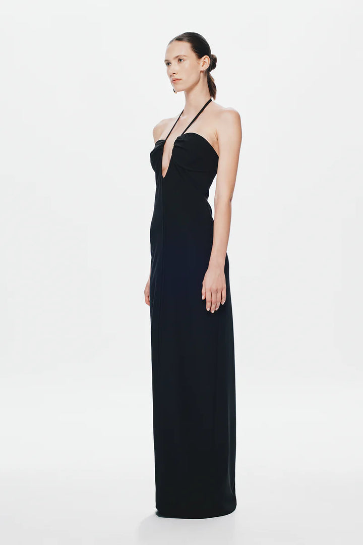 The Aspen Suiting Dress - Black