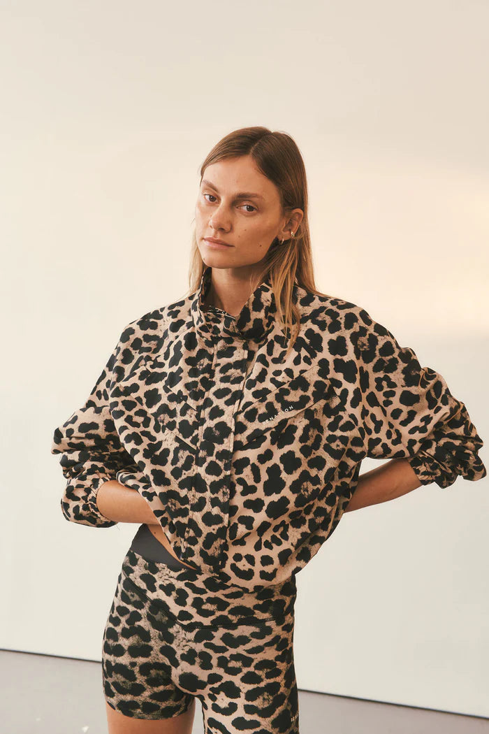 Shield Jacket - Leopard Print