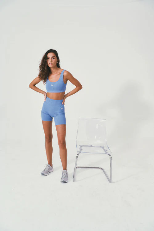 Restore Seamless 5" Bike Short - Summer Sky