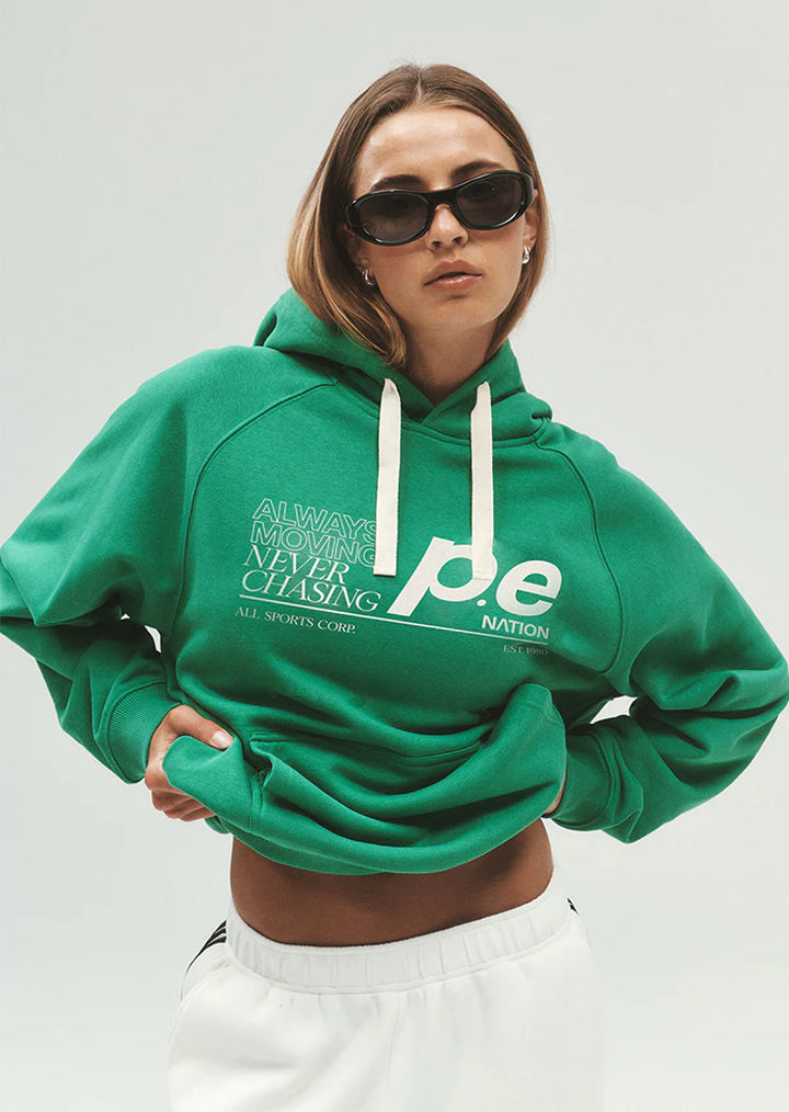 Current Hoodie - Washed Amazon