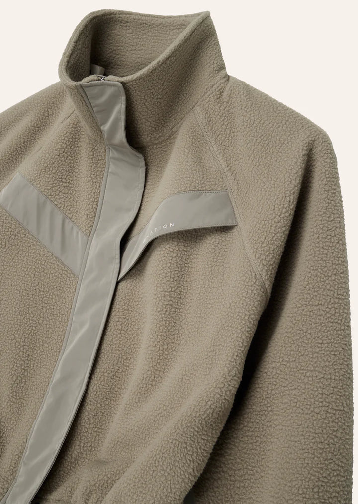 Shelter Sherpa Jacket - Oxford Tan