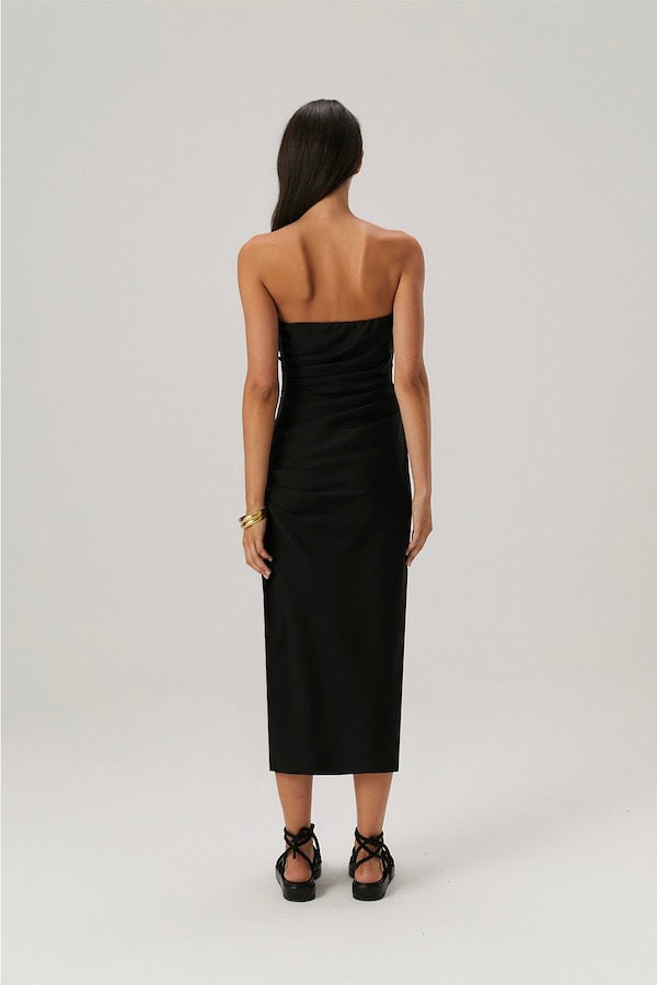 Saoirse Midi Dress - Black