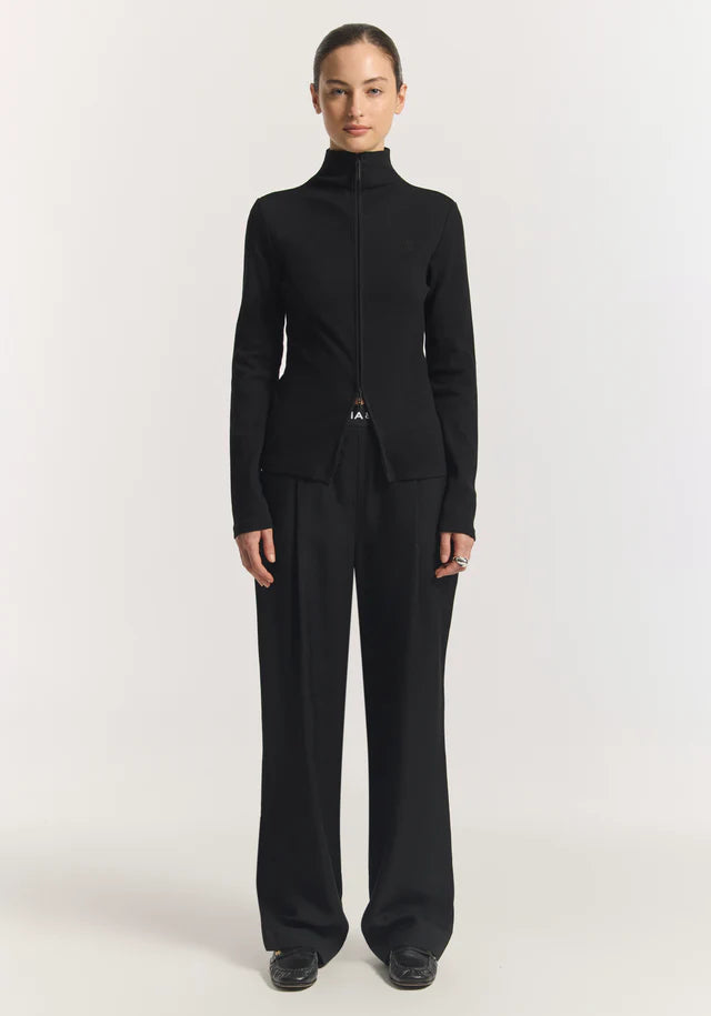 Tonic Zip Long Sleeve - Black