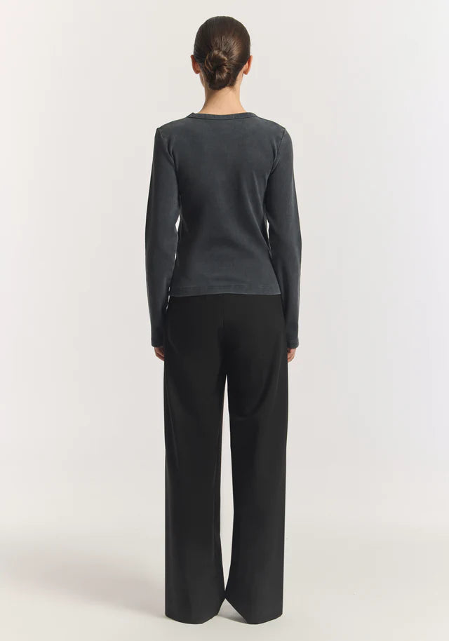 Rhode Top - Grey Wash