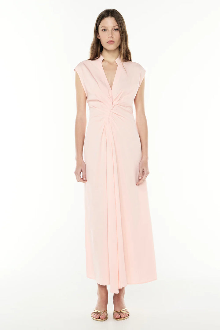 The Sweet Life Midi Dress - Pale Pink