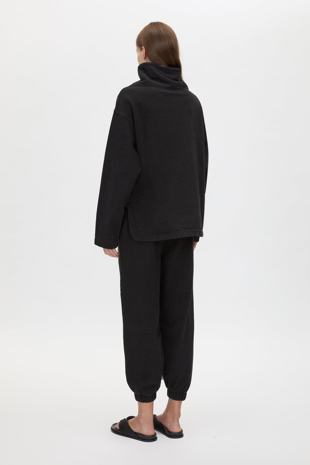 Sorrell Denim Fleece Pullover - Black