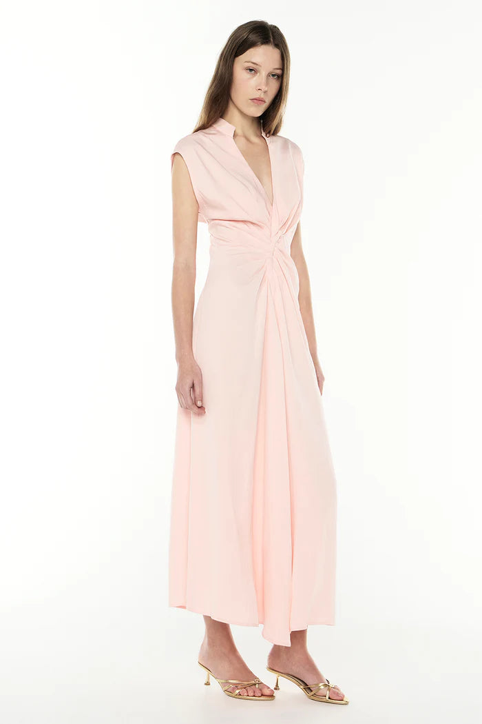 The Sweet Life Midi Dress - Pale Pink