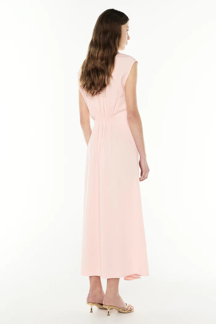 The Sweet Life Midi Dress - Pale Pink