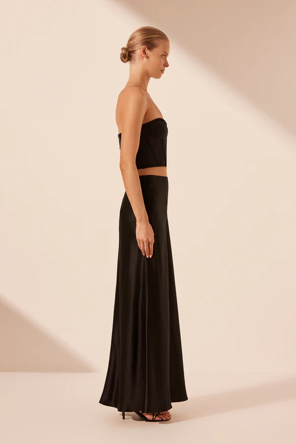 Savanna Maxi Skirt - Black