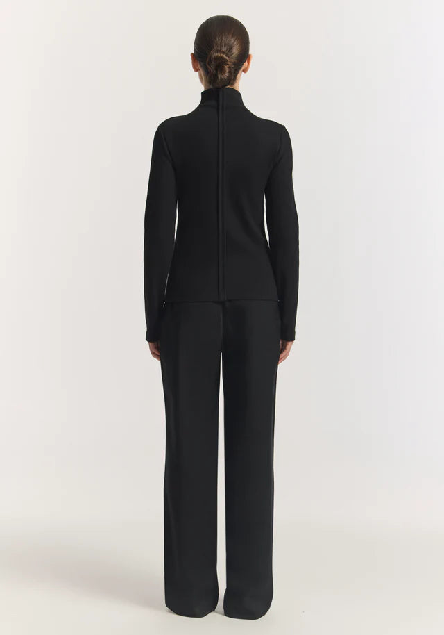 Tonic Zip Long Sleeve - Black