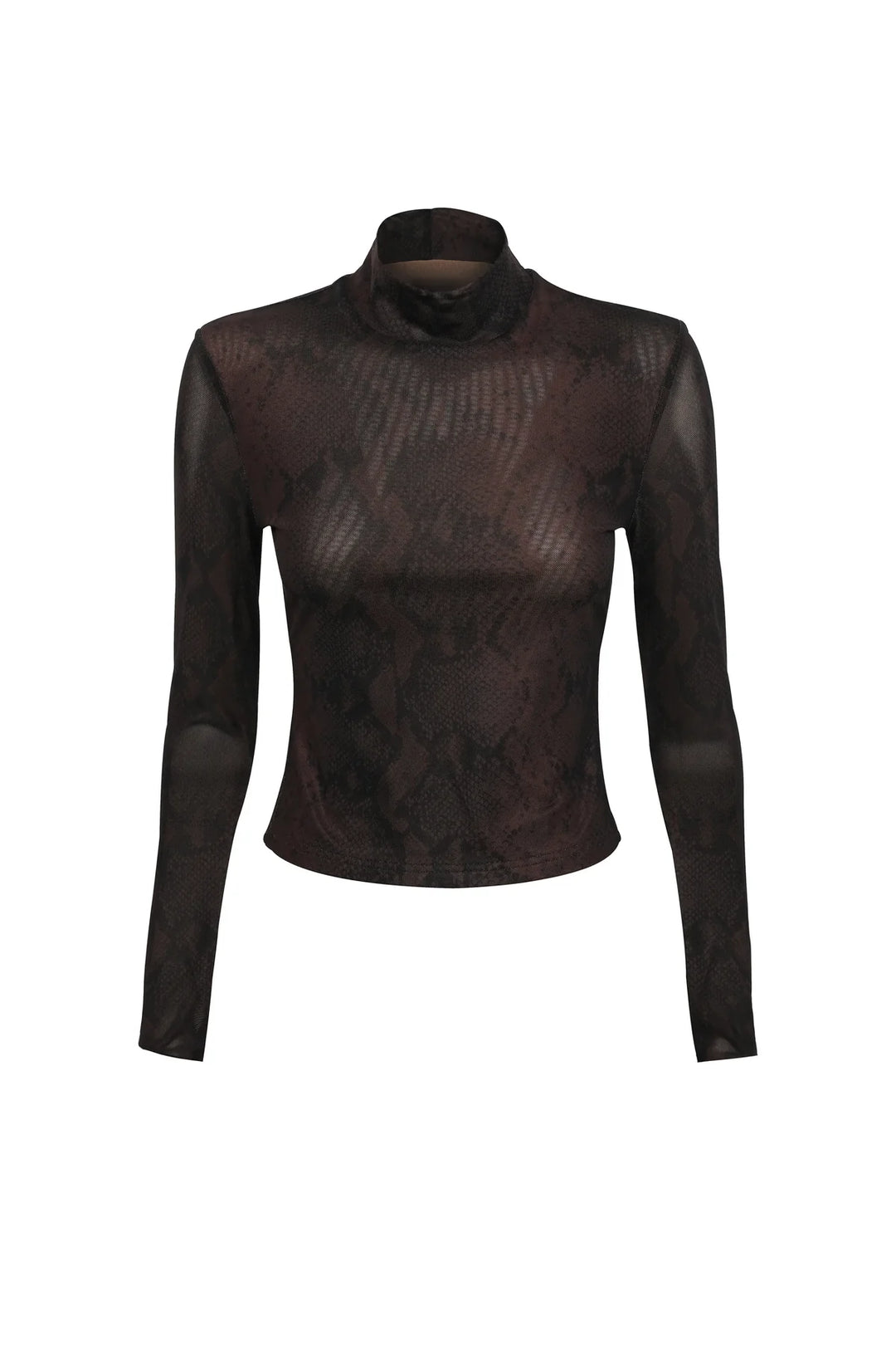 Siren Long Sleeve Top - Snake Print