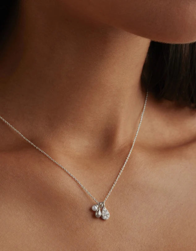 Ocean Mist Necklace - Sterling Silver