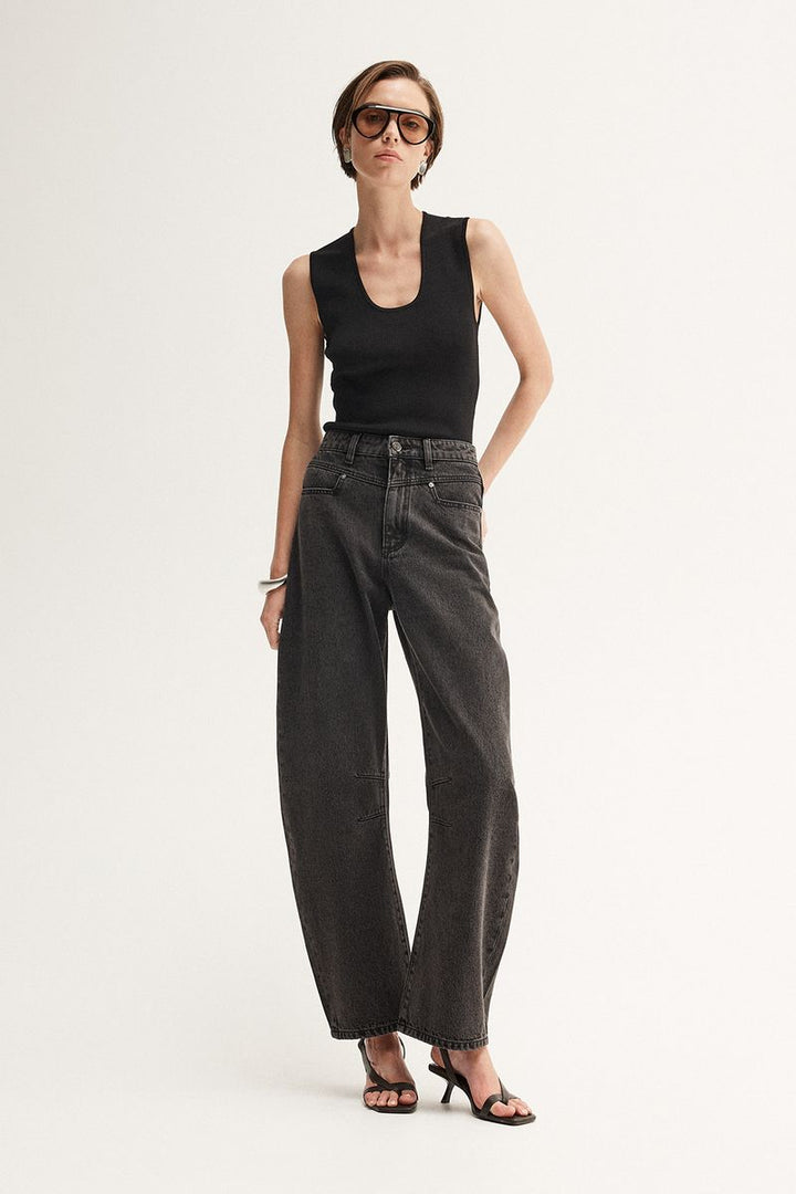 Chelsea Denim Jean - Black