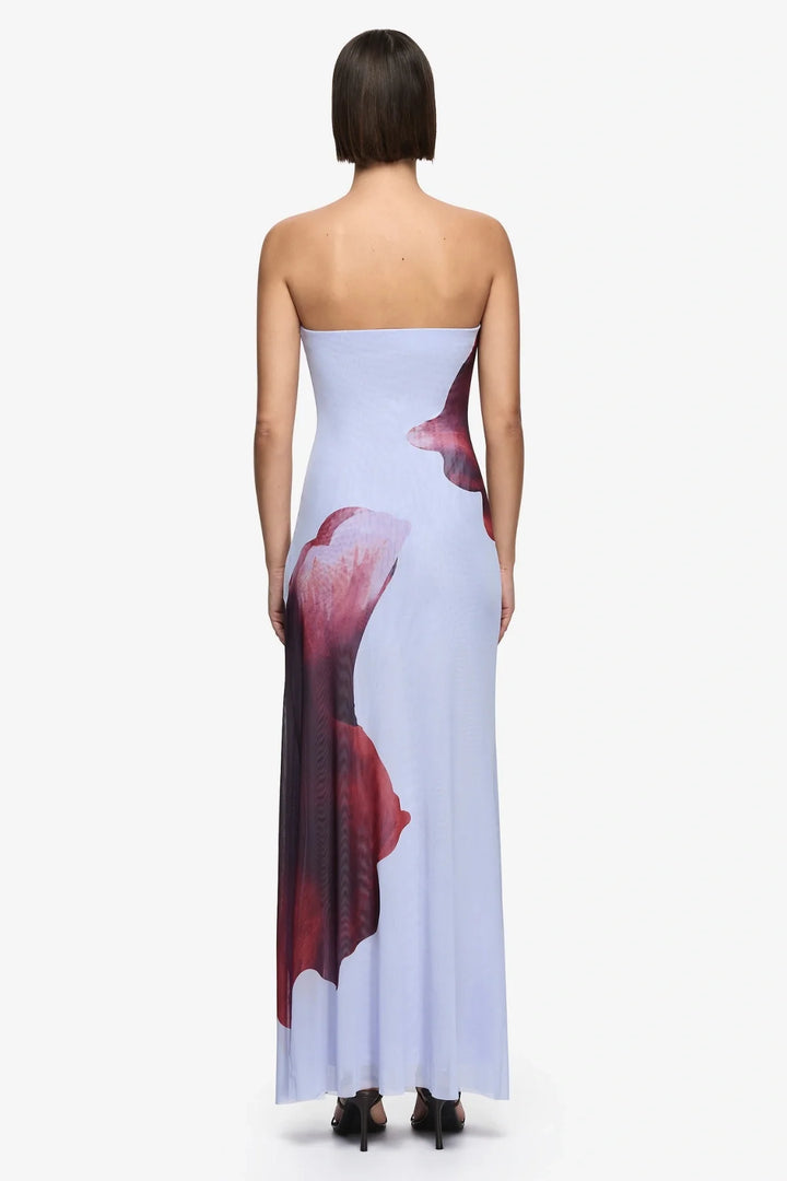 Georgiana Strapless Maxi Dress - Bloom Floral