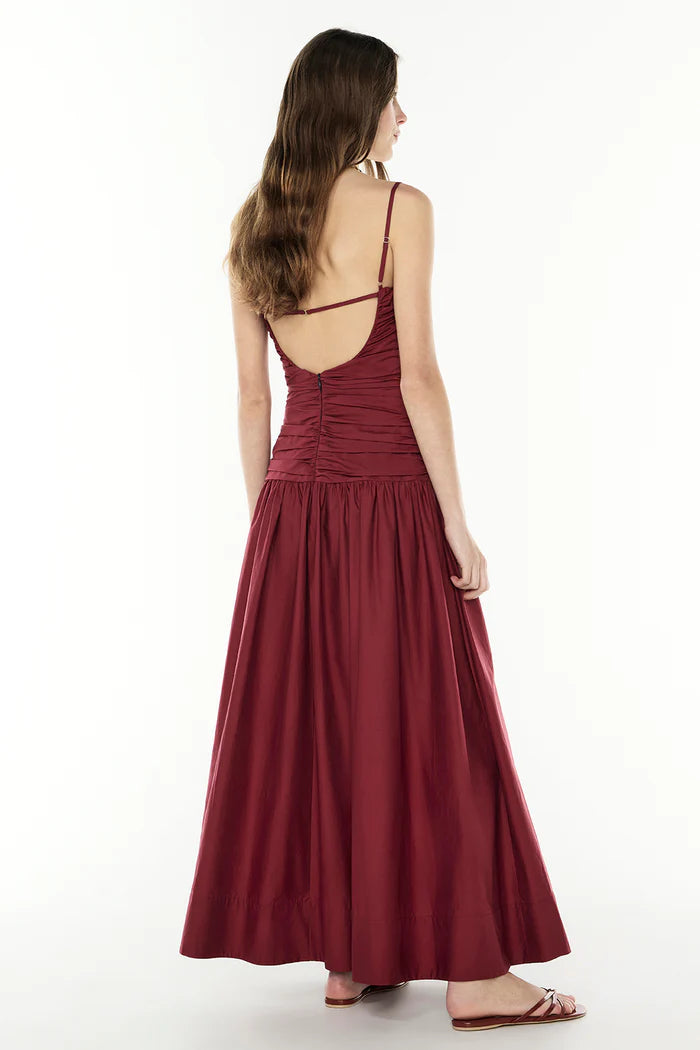 Provence Dress - Merlot