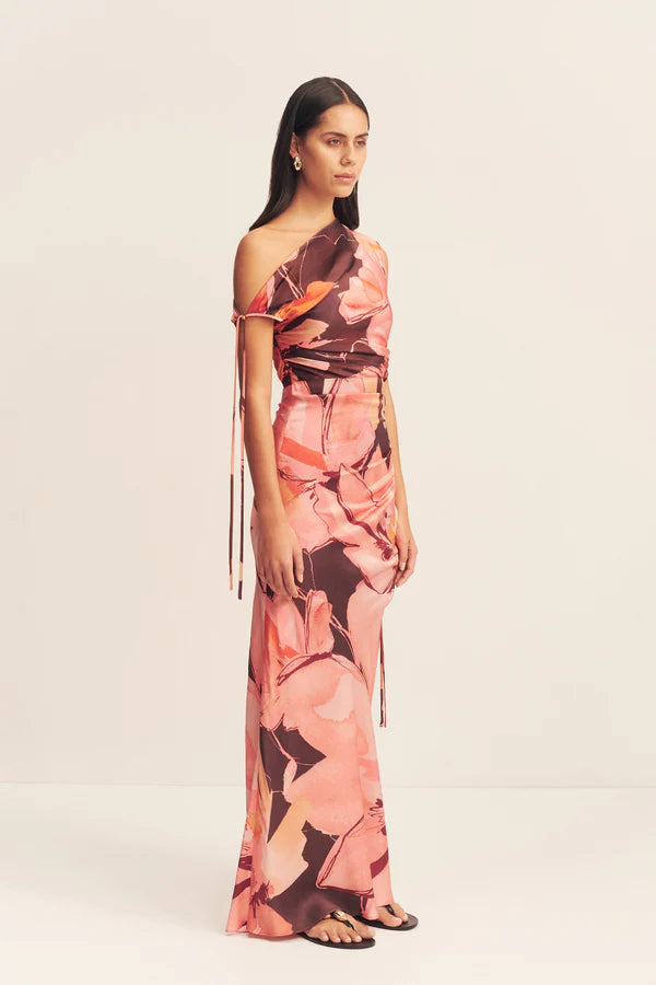 Emerson Gathered Maxi Dress - Palmero Floral