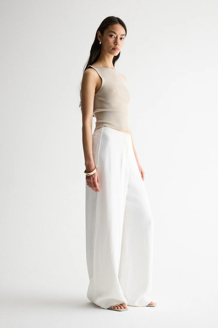 Anouk Knit Top - Champagne