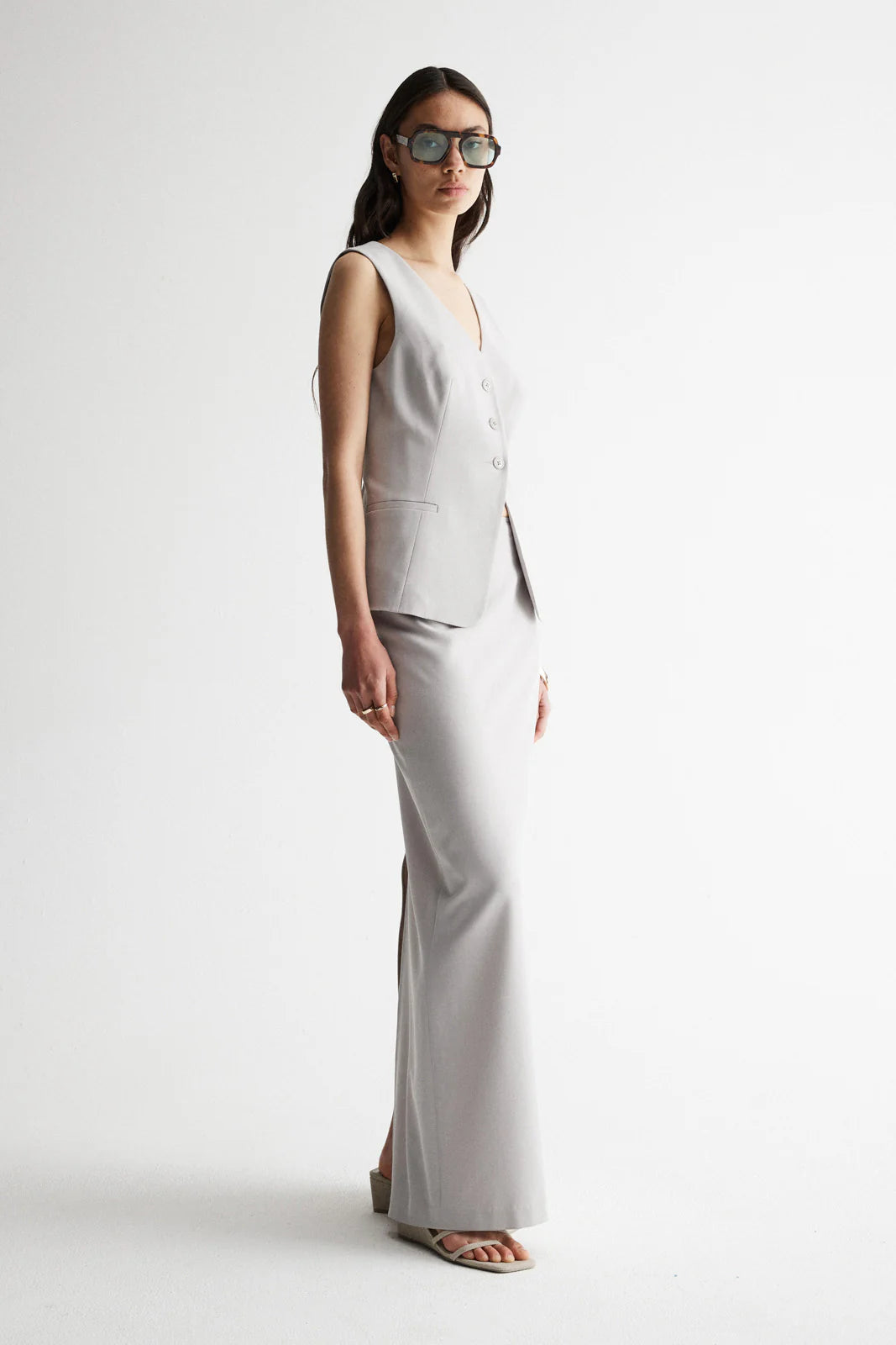 Elowen Skirt - Silver