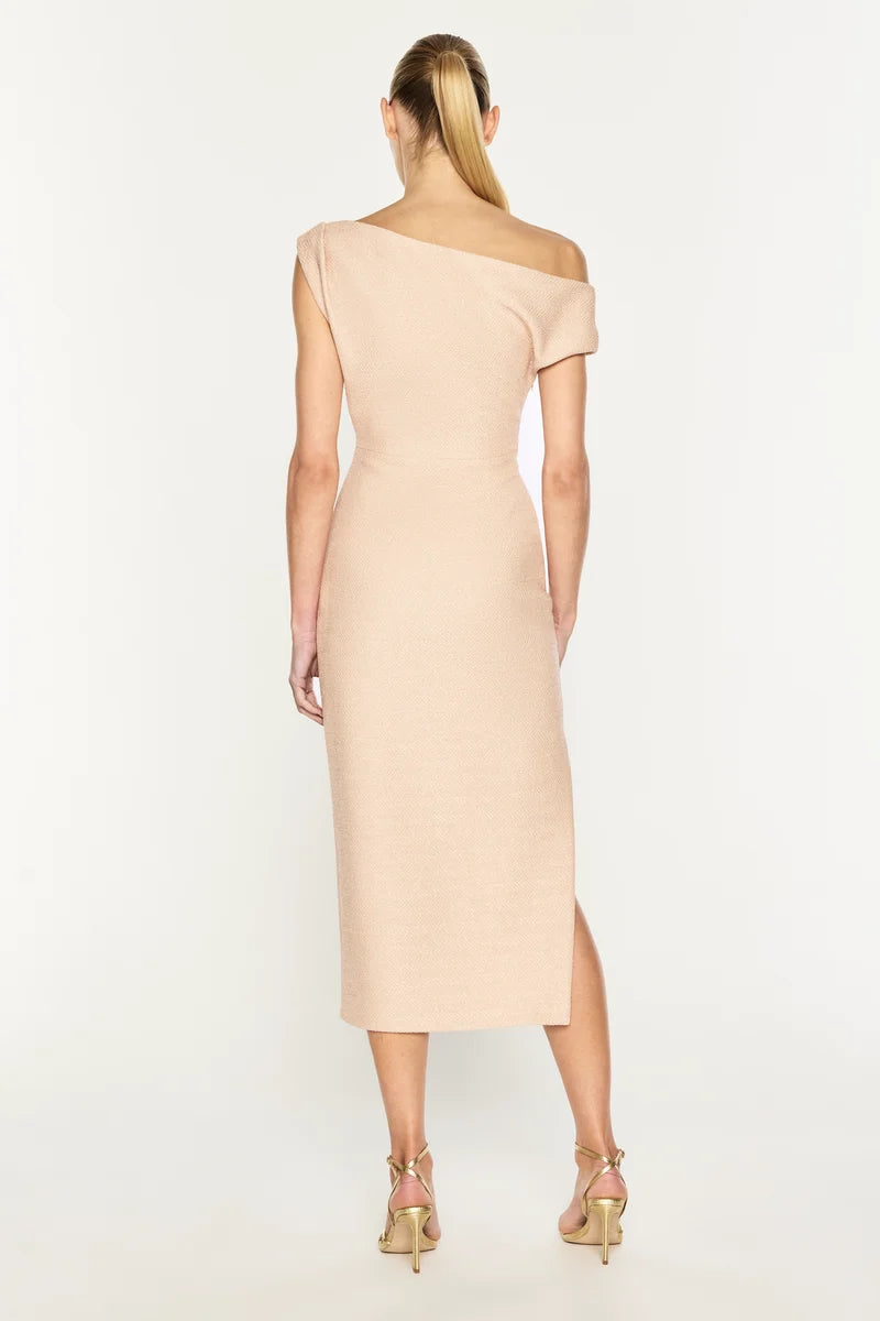 Pastel Dream Midi Dress - Blush