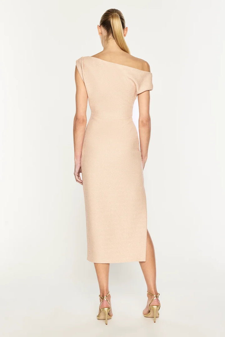 Pastel Dream Midi Dress - Blush