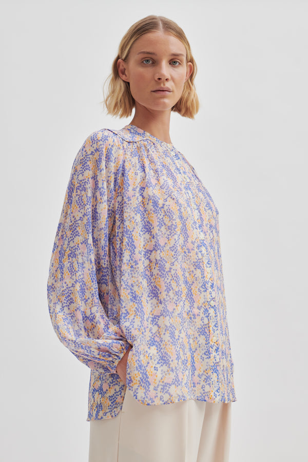Poppi Shirt - Amparo Blue Print