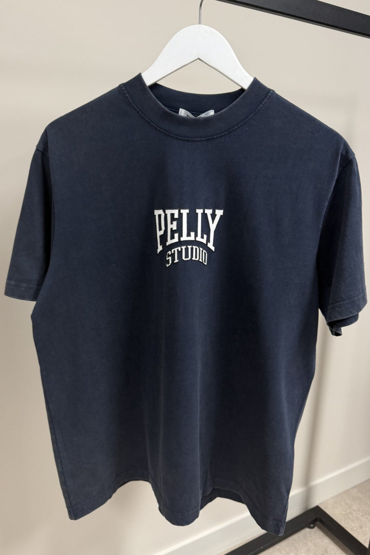 Sophia Relaxed Tee - Washed Navy