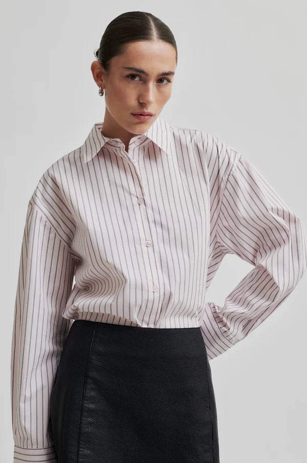 Soalon Stripe Shirt - Festival Bloom
