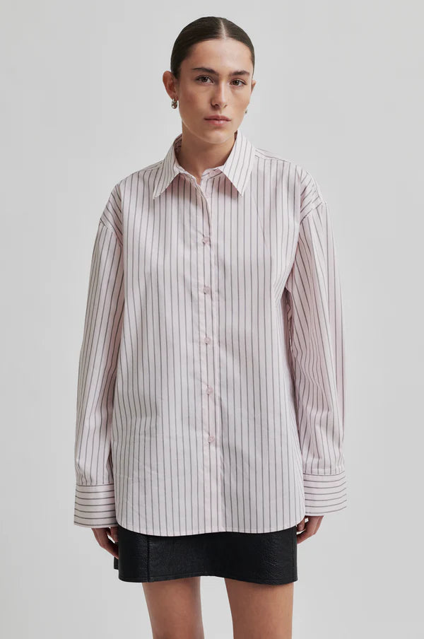Soalon Stripe Shirt - Festival Bloom