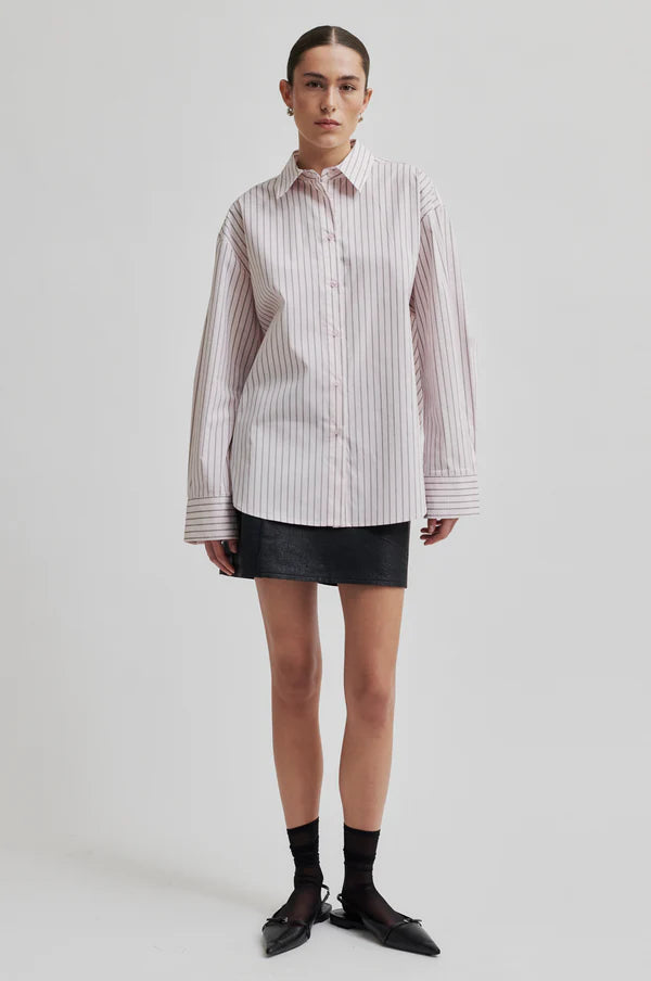 Soalon Stripe Shirt - Festival Bloom