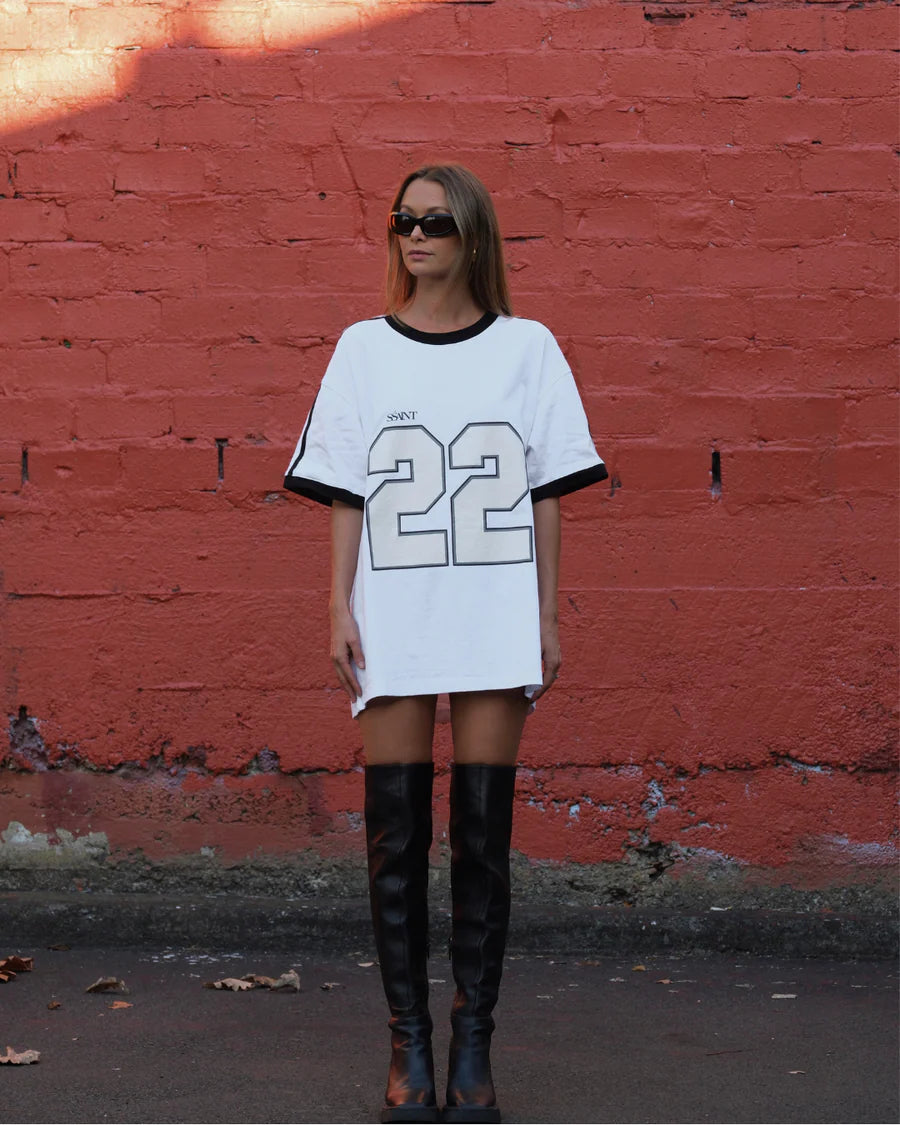 Twenty Two Tee - White