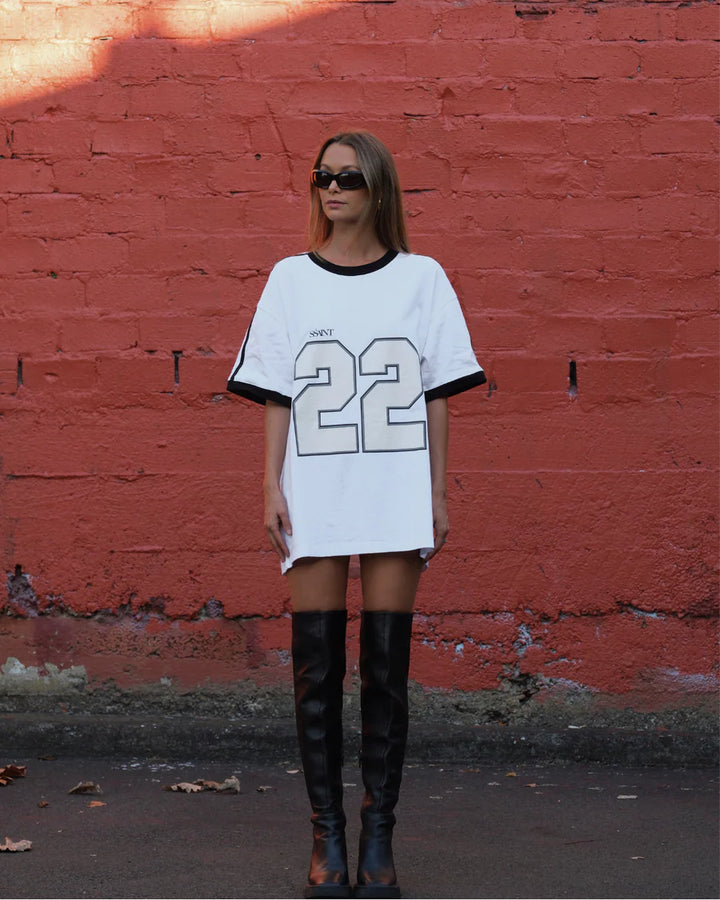 Twenty Two Tee - White