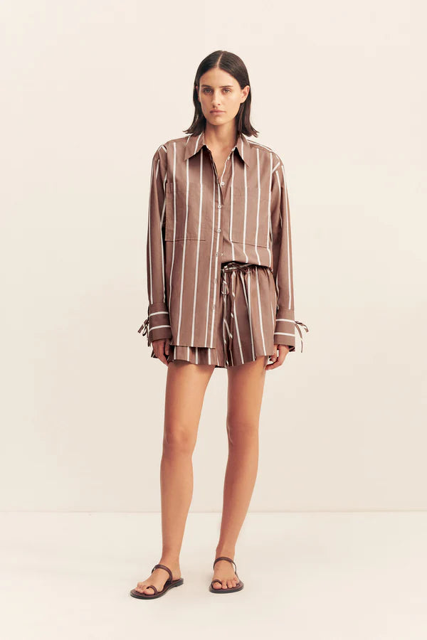 Spencer Shirt - Cafe Au Lait