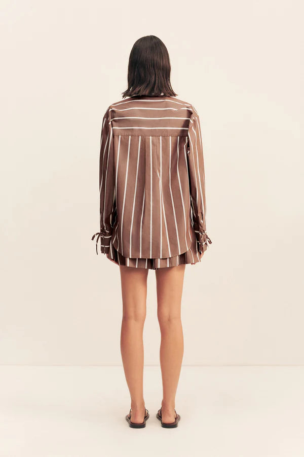 Spencer Shirt - Cafe Au Lait