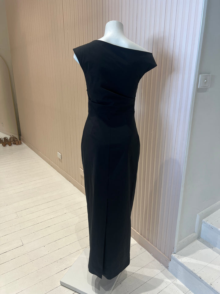 Campbell Off Shoulder Maxi Dress - Black