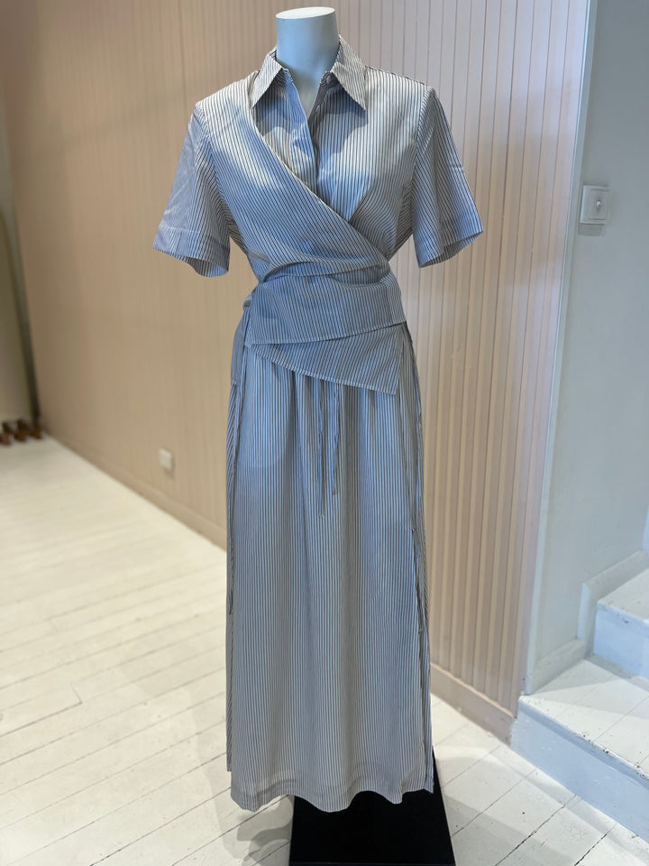 Tenfold Skirt - Cosmos Stripe