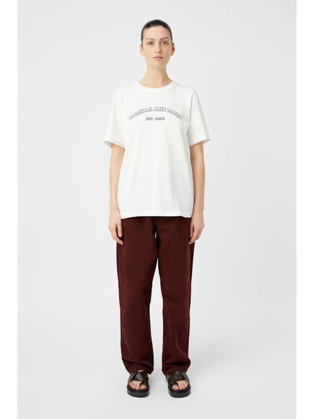 Odessa Graphic Tee - Soft White
