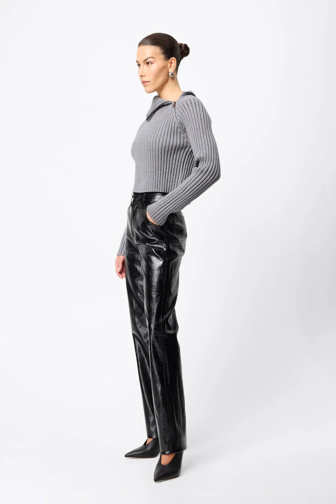 Lineage Knit Jumper - Grey
