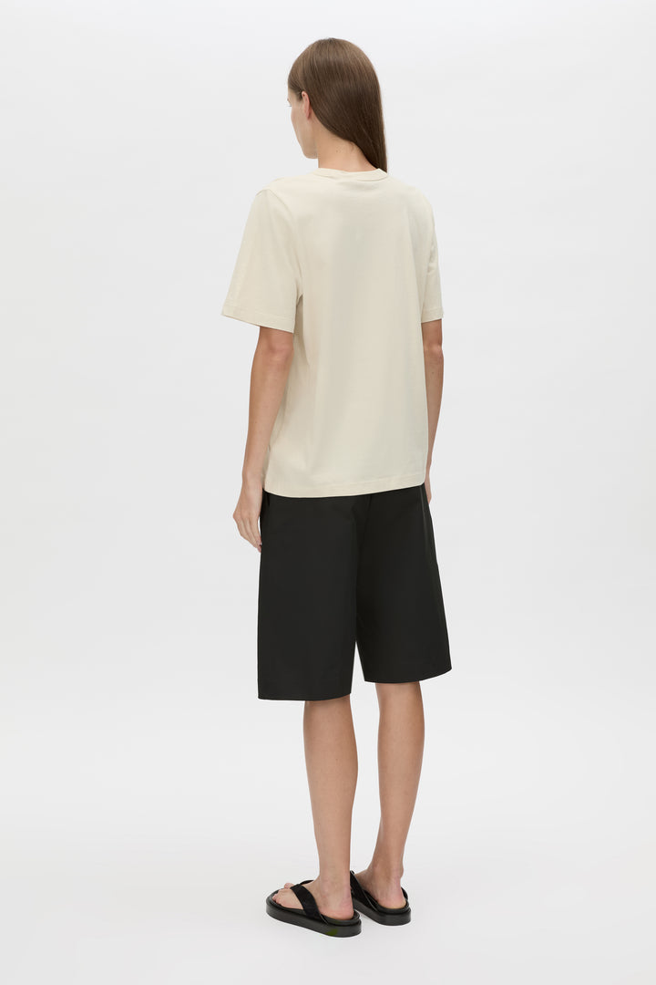 Karine Graphic Tee - Chalk