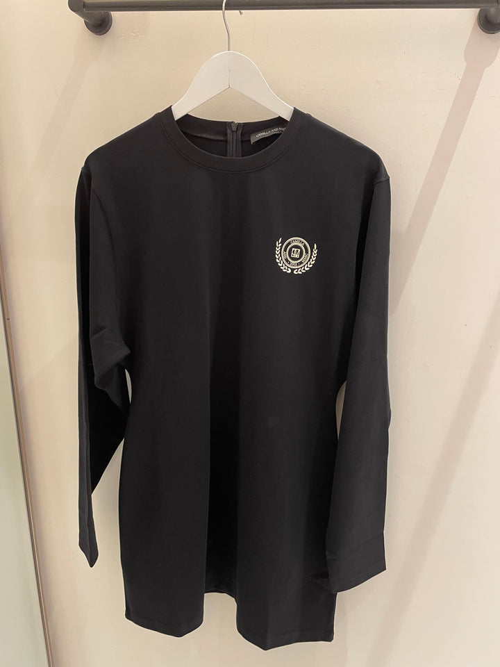 Wade Tee Dress - Black