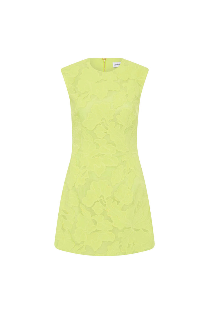 Amalia Mini Dress - Lime