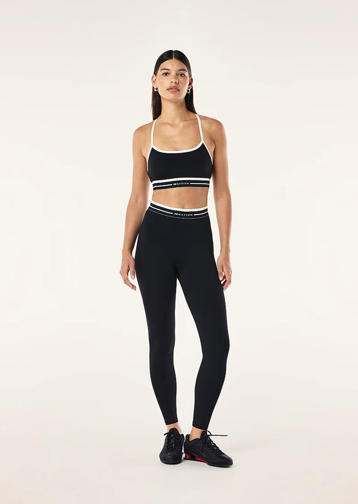 Avant FL Legging - Black/ Whisper White