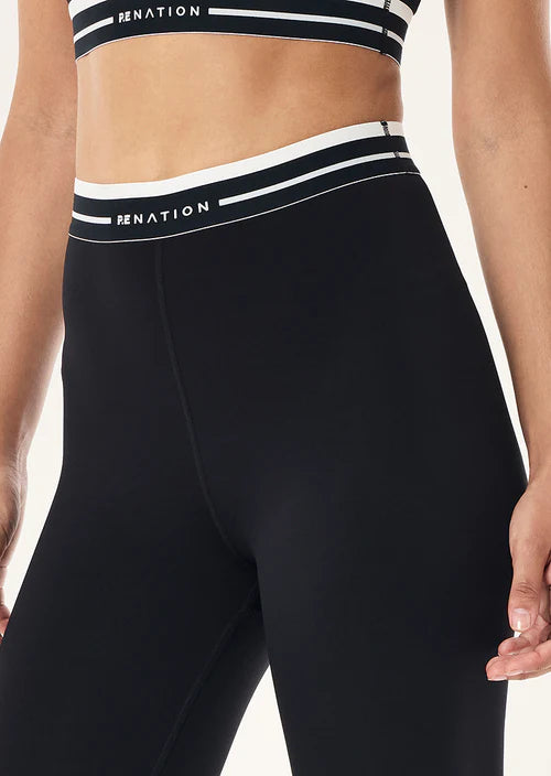 Avant FL Legging - Black/ Whisper White