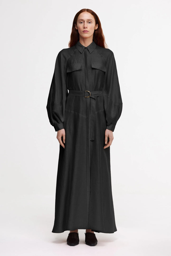 Pennarly Dress - Charcoal