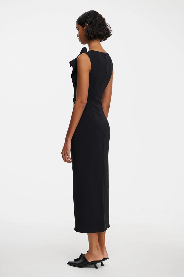 Warfield Midi Dress - Black
